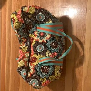 BARELY USED Vera Bradley Weekender Travel Bag